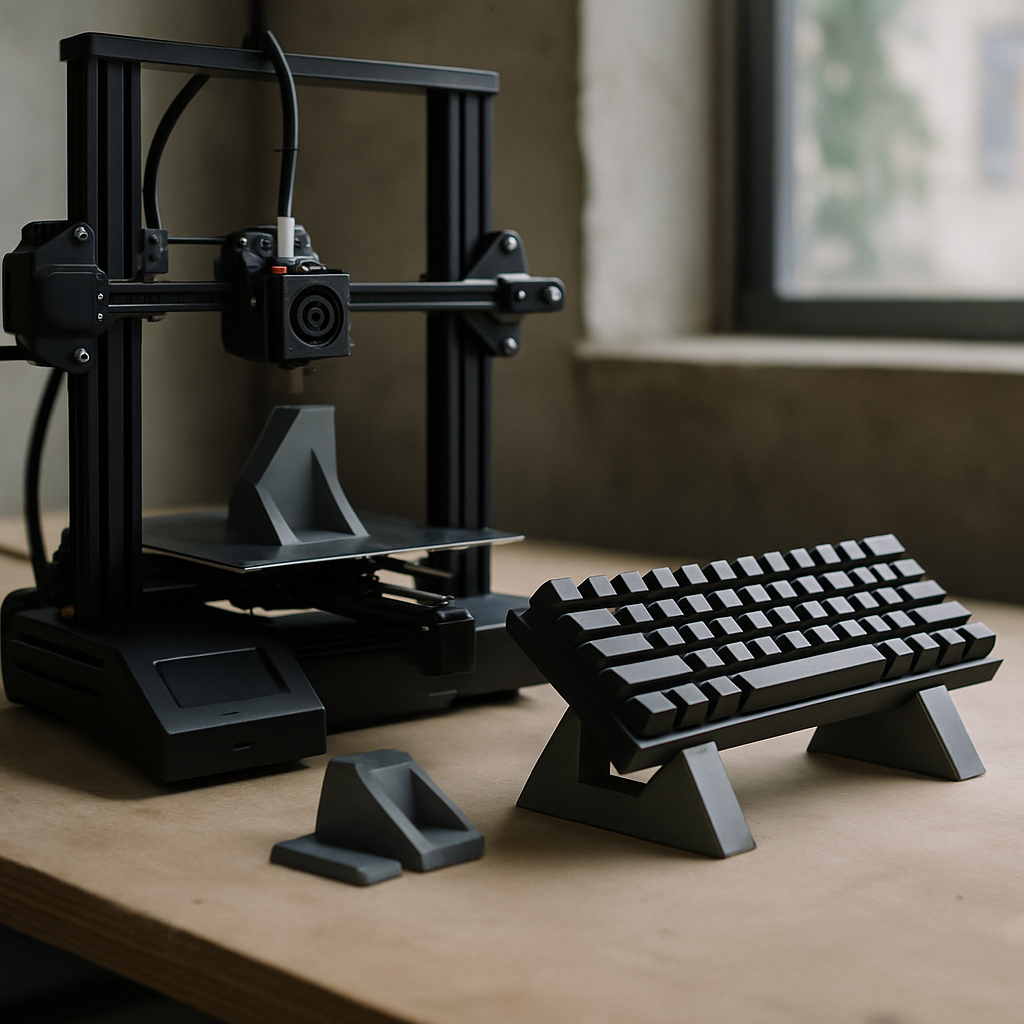 From Concept to Reality: Designing 3D-Printed Keyboard Stands