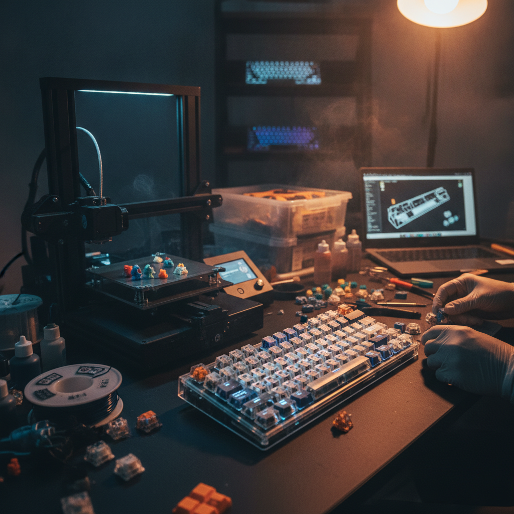 3D Printing in the Keyboard Hobby: Accessible Custom at Home