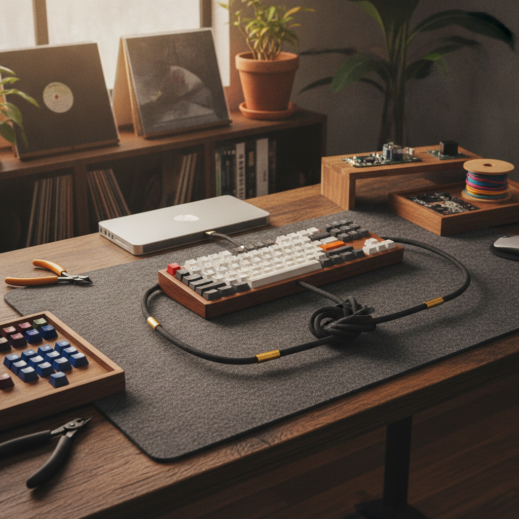 Cable Coiling: The Handmade USB Cables that Complete a Custom Setup