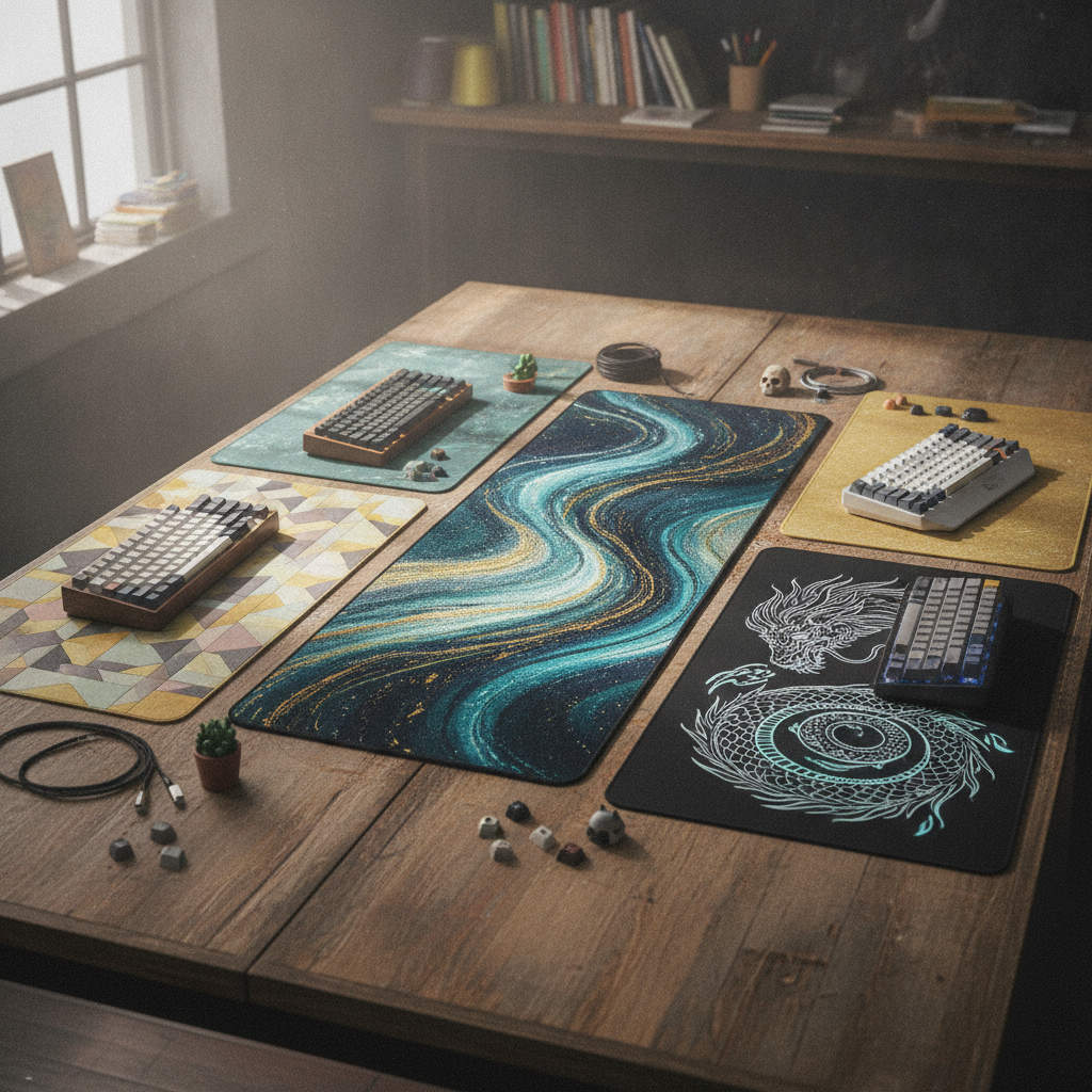 Desk Mats as Art: The Designers Turning Mousepads into Canvas