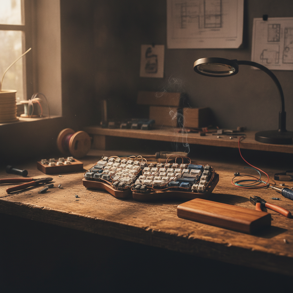 Hand-Wired Keyboards: When Builders Skip the PCB Entirely