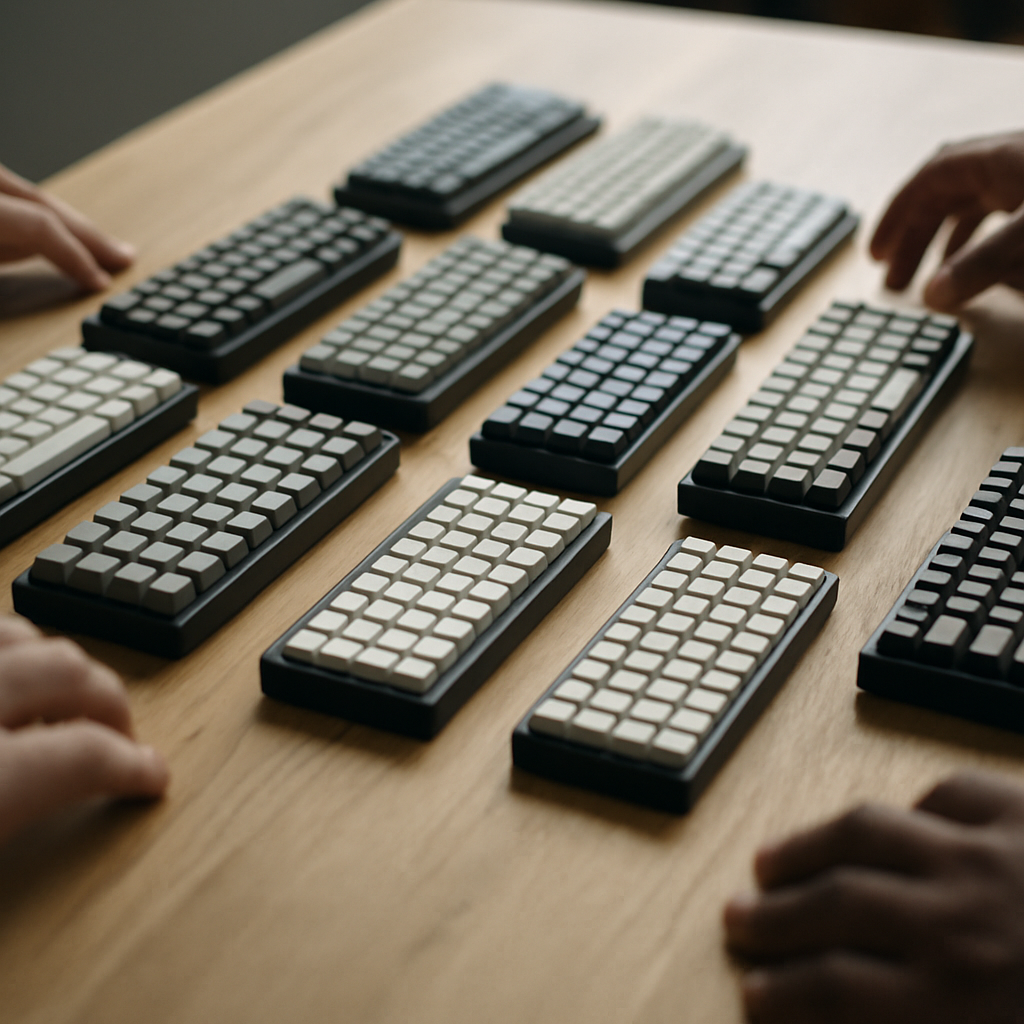 Less Board, More Craft: The Strange Appeal of 40 Percent and Ortholinear Keyboards