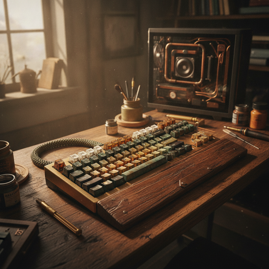 The Allure of Patina: Why Keyboard Enthusiasts Embrace Aged Materials