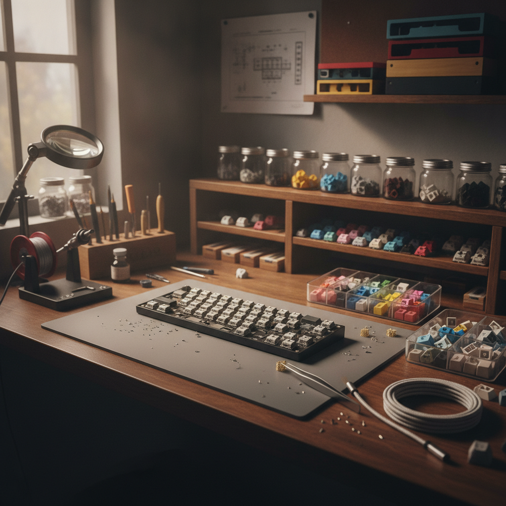The Art of Building a Custom Mechanical Keyboard from Scratch: A Complete Beginner Guide