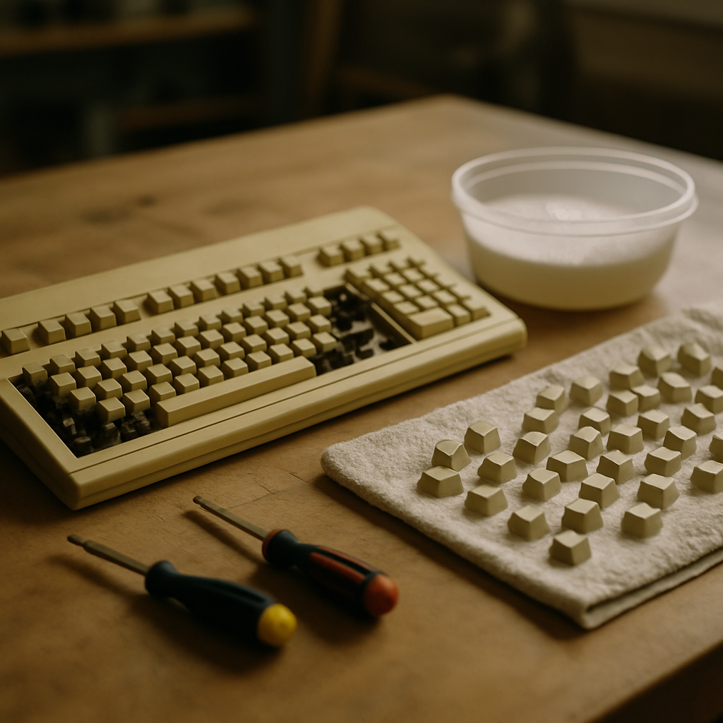 Rescuing the Beige Giants: A Guide to Vintage Keyboard Restoration